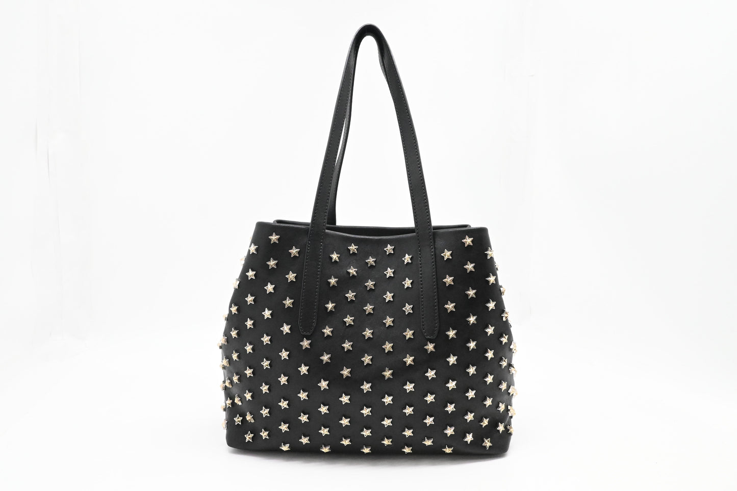 Jimmy Choo Sofia Tote Bag in Stars Black Leather