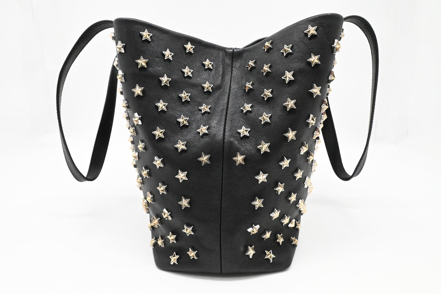 Jimmy Choo Sofia Tote Bag in Stars Black Leather
