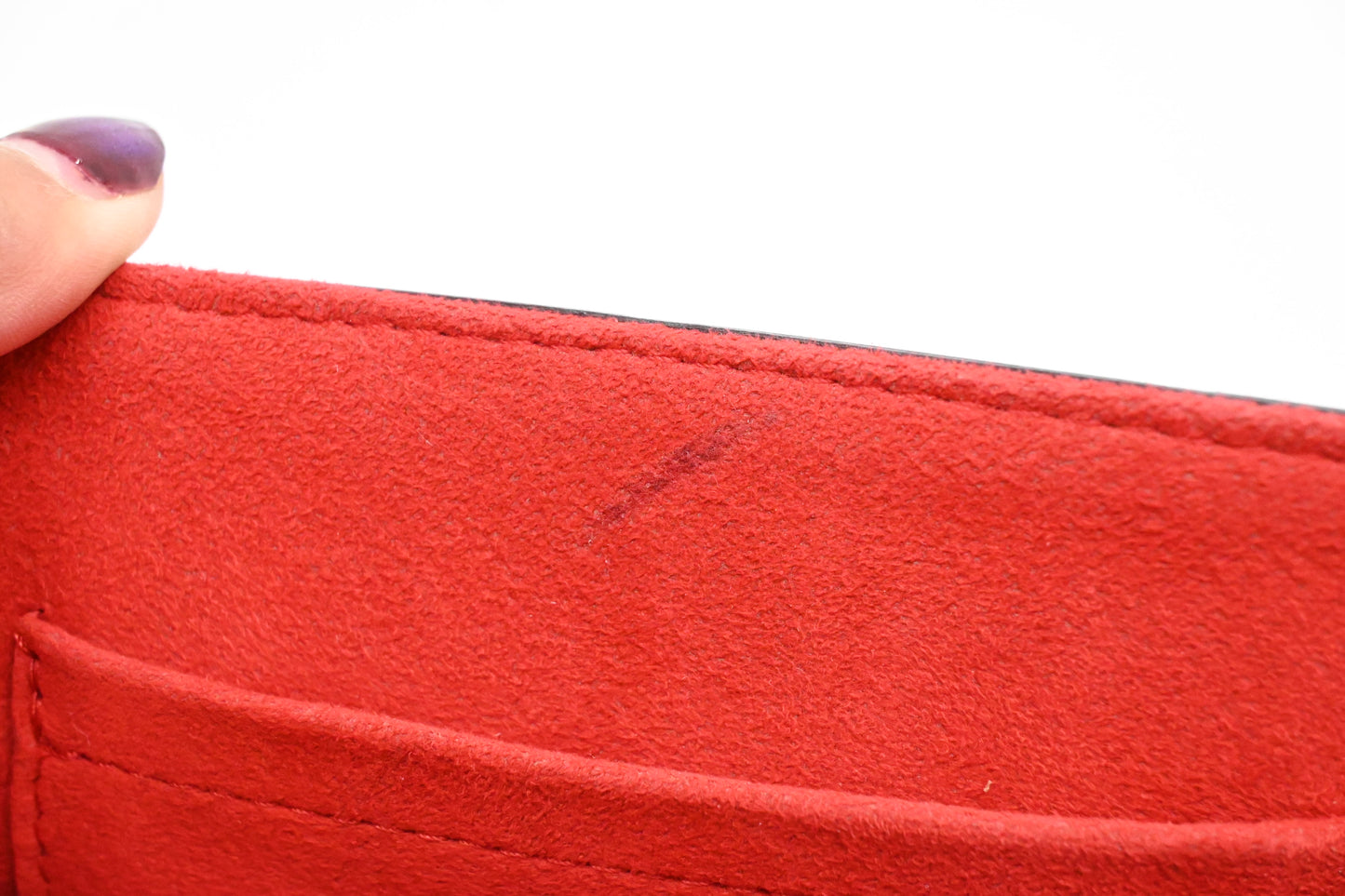 Louis Vuitton Venice in Red Vernis Leather