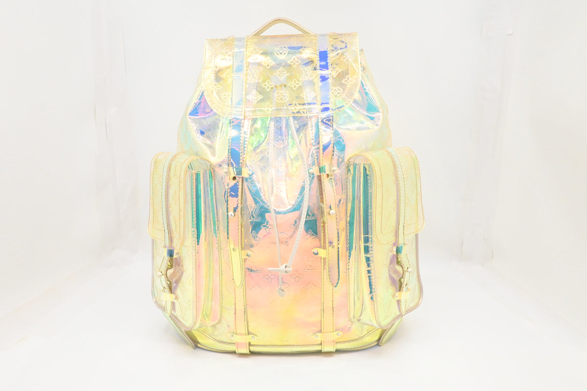 Louis Vuitton Christopher Backpack in Prism Monogram Canvas