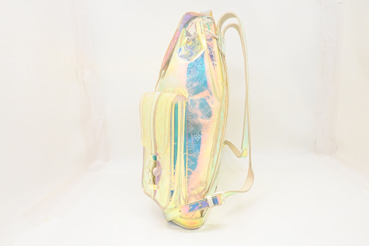 Louis Vuitton Christopher Backpack in Prism Monogram Canvas