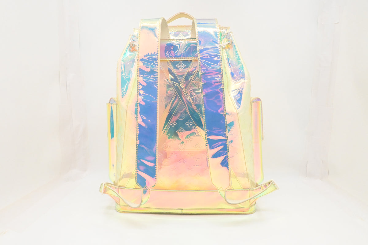 Louis Vuitton Christopher Backpack in Prism Monogram Canvas