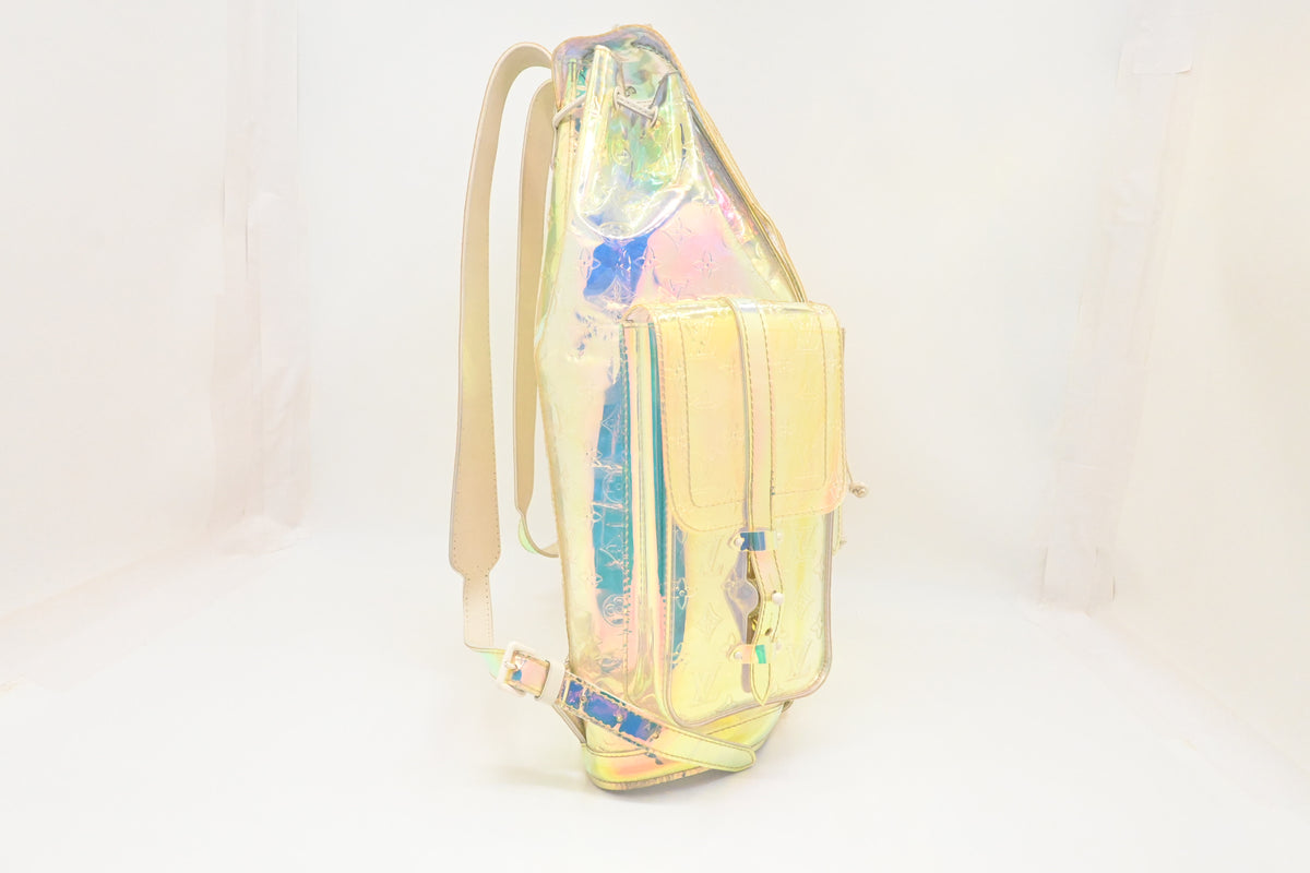 Louis Vuitton Christopher Backpack in Prism Monogram Canvas