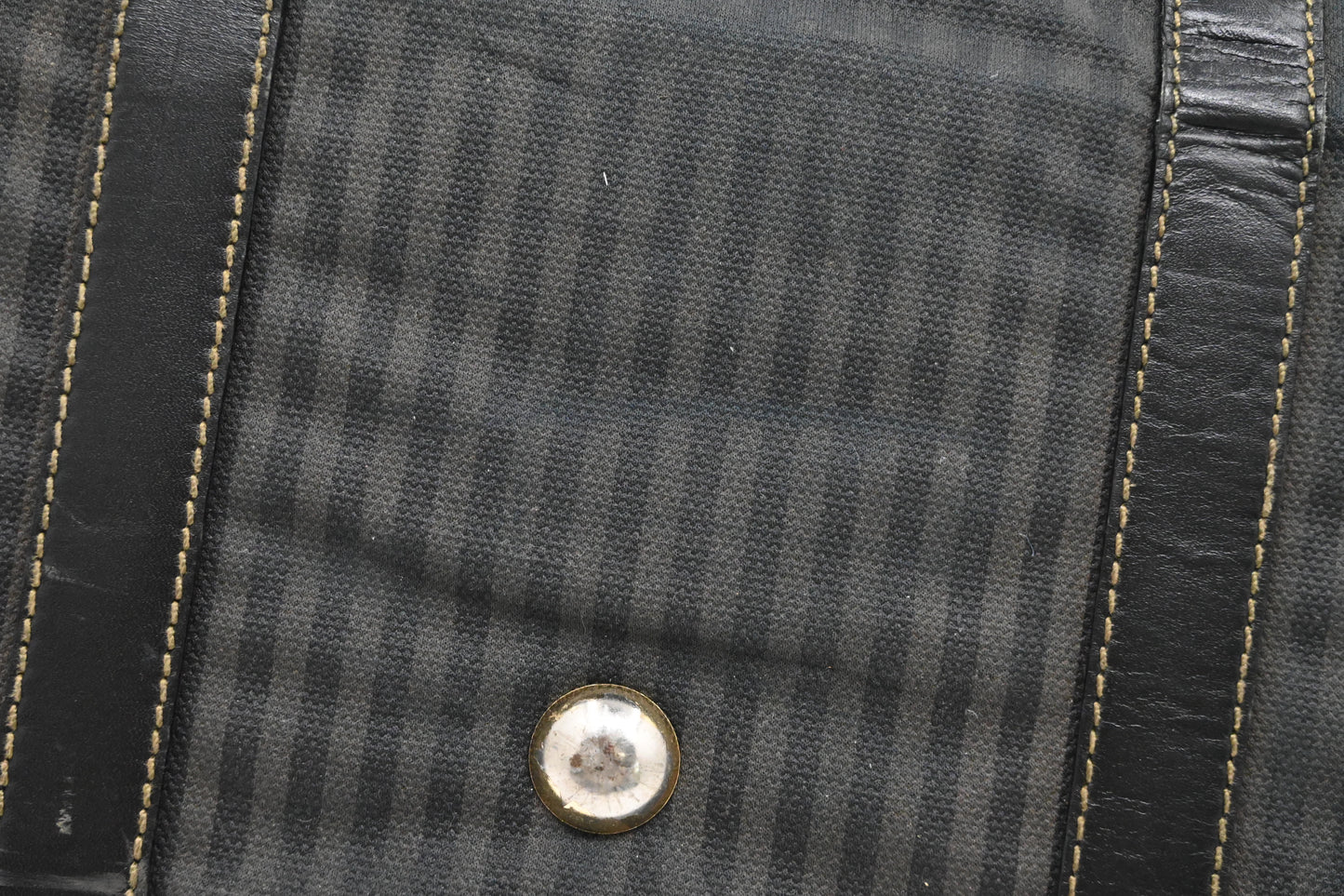 Fendi Travel Bag in Black Striped Canvas