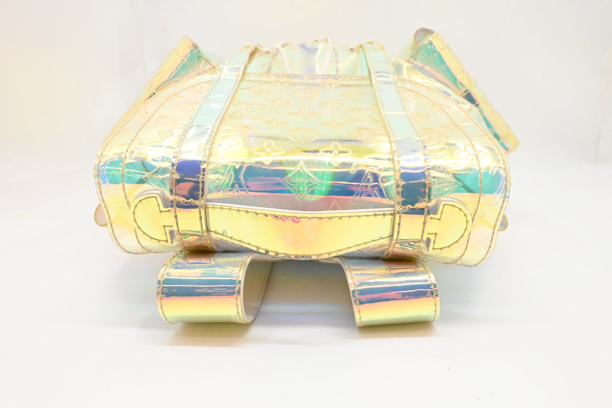 Louis Vuitton Christopher Backpack in Prism Monogram Canvas