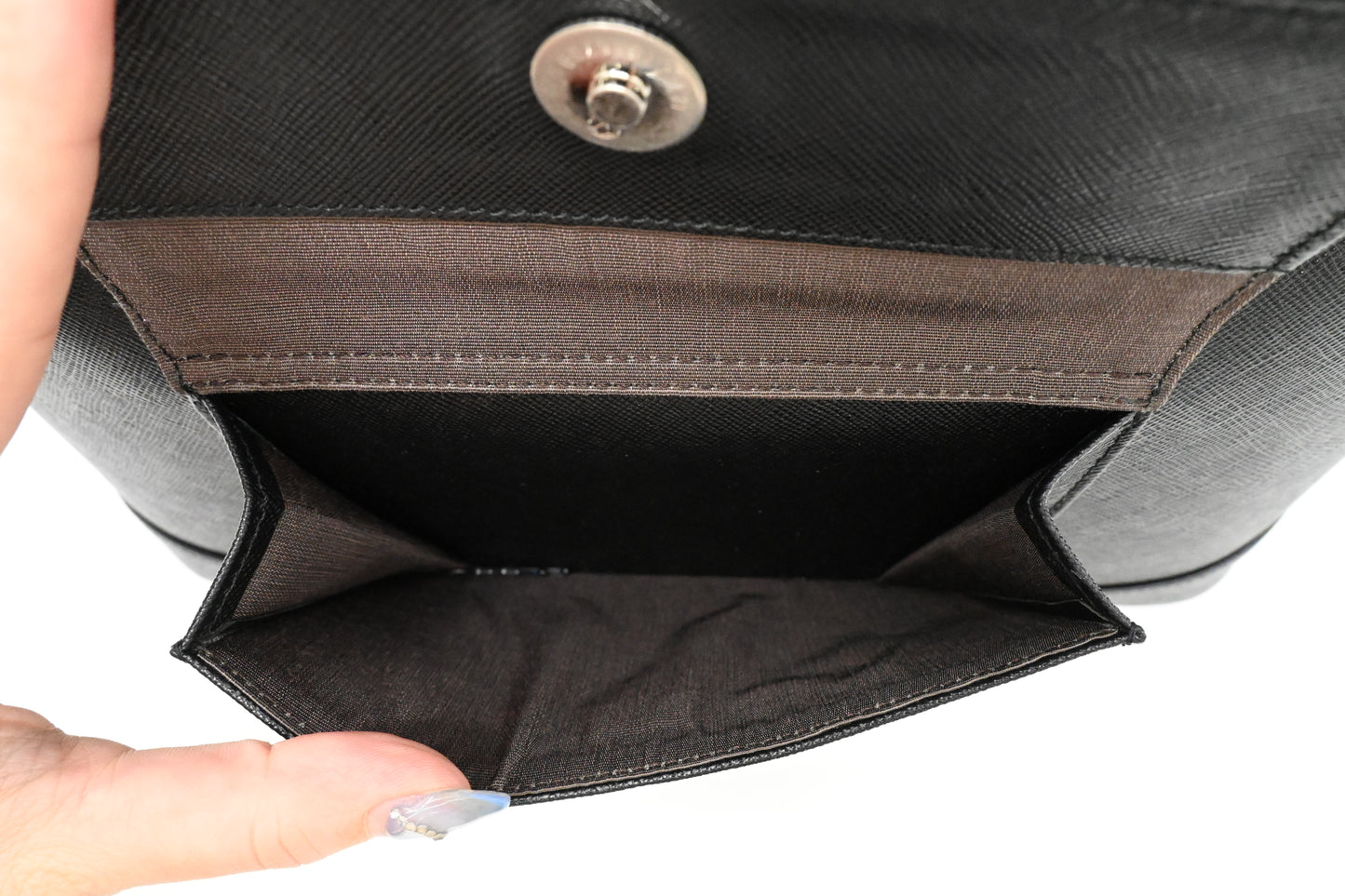 Burberry Handbag in Black Leather