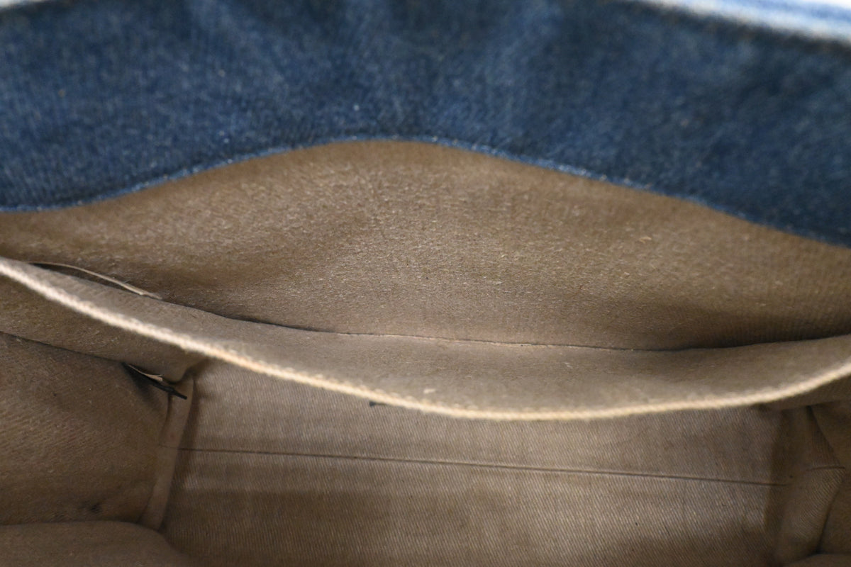 Chloé Medium Woody Tote in Denim Canvas