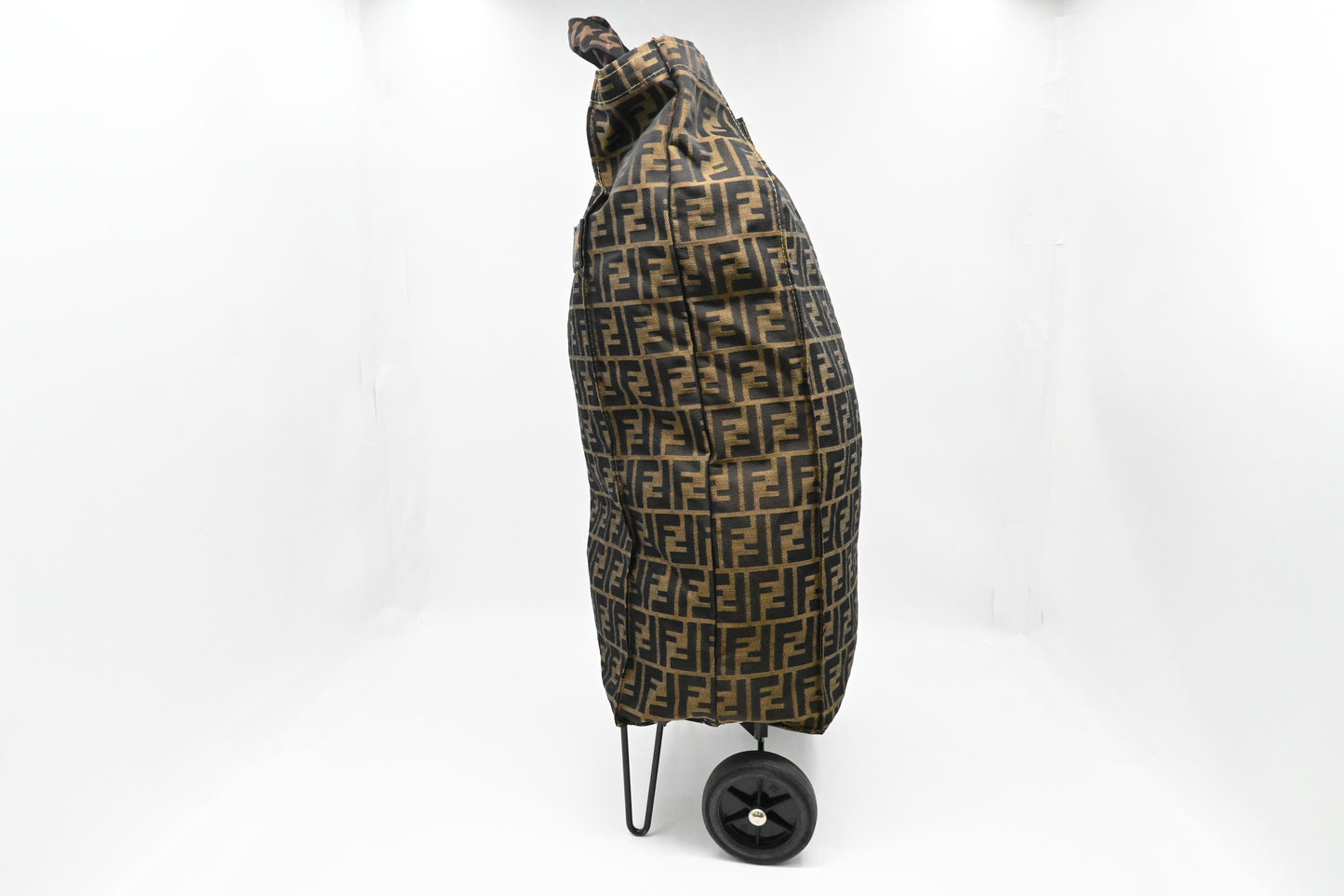 Fendi Jolly Trailer Shopping Bag in Zucca Canvas