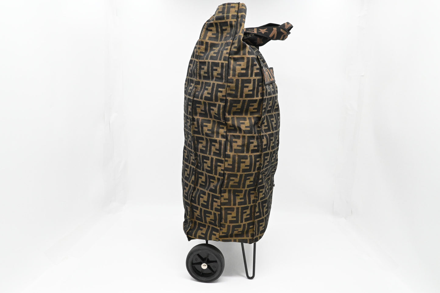 Fendi Jolly Trailer Shopping Bag in Zucca Canvas