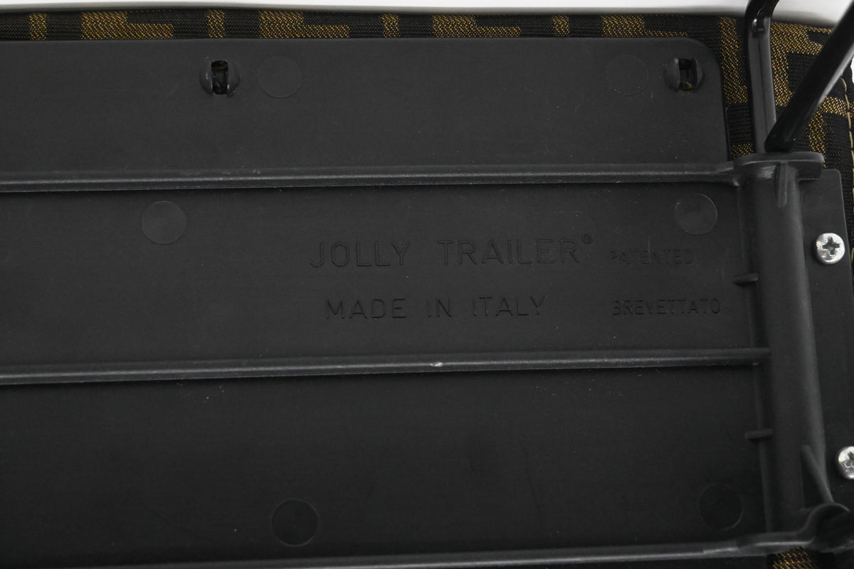 Fendi Jolly Trailer Shopping Bag in Zucca Canvas