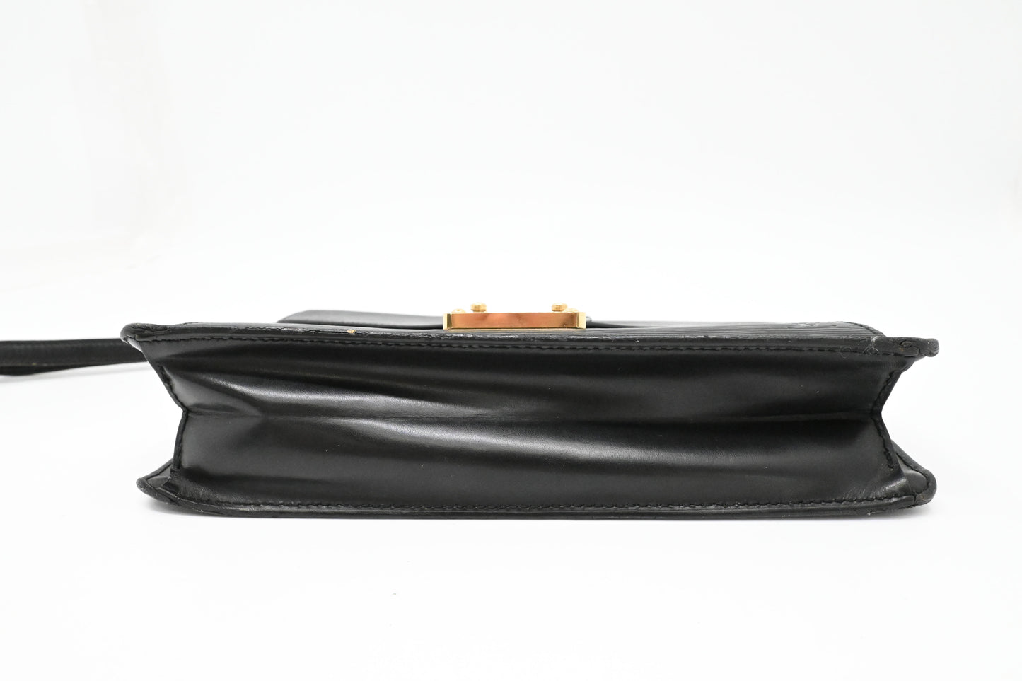 Louis Vuitton Sellier Dragonne in Black Epi Leather