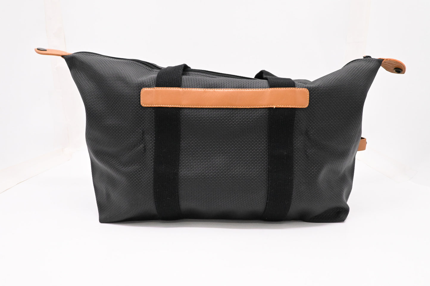 YSL Saint Laurent Large Tote in Black Coated Canvas