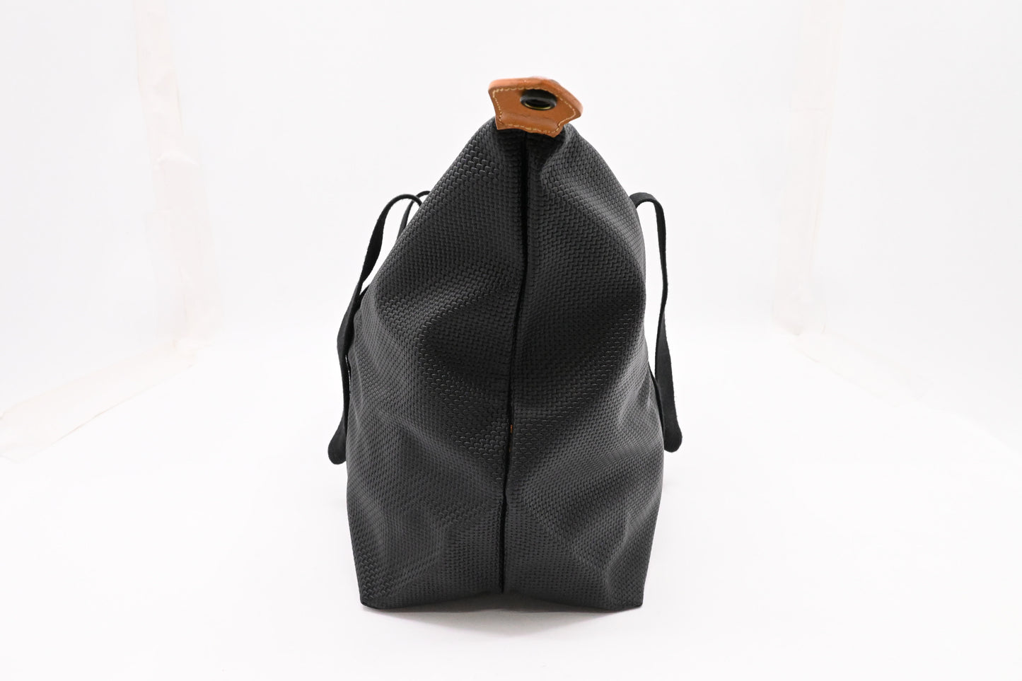 YSL Saint Laurent Large Tote in Black Coated Canvas