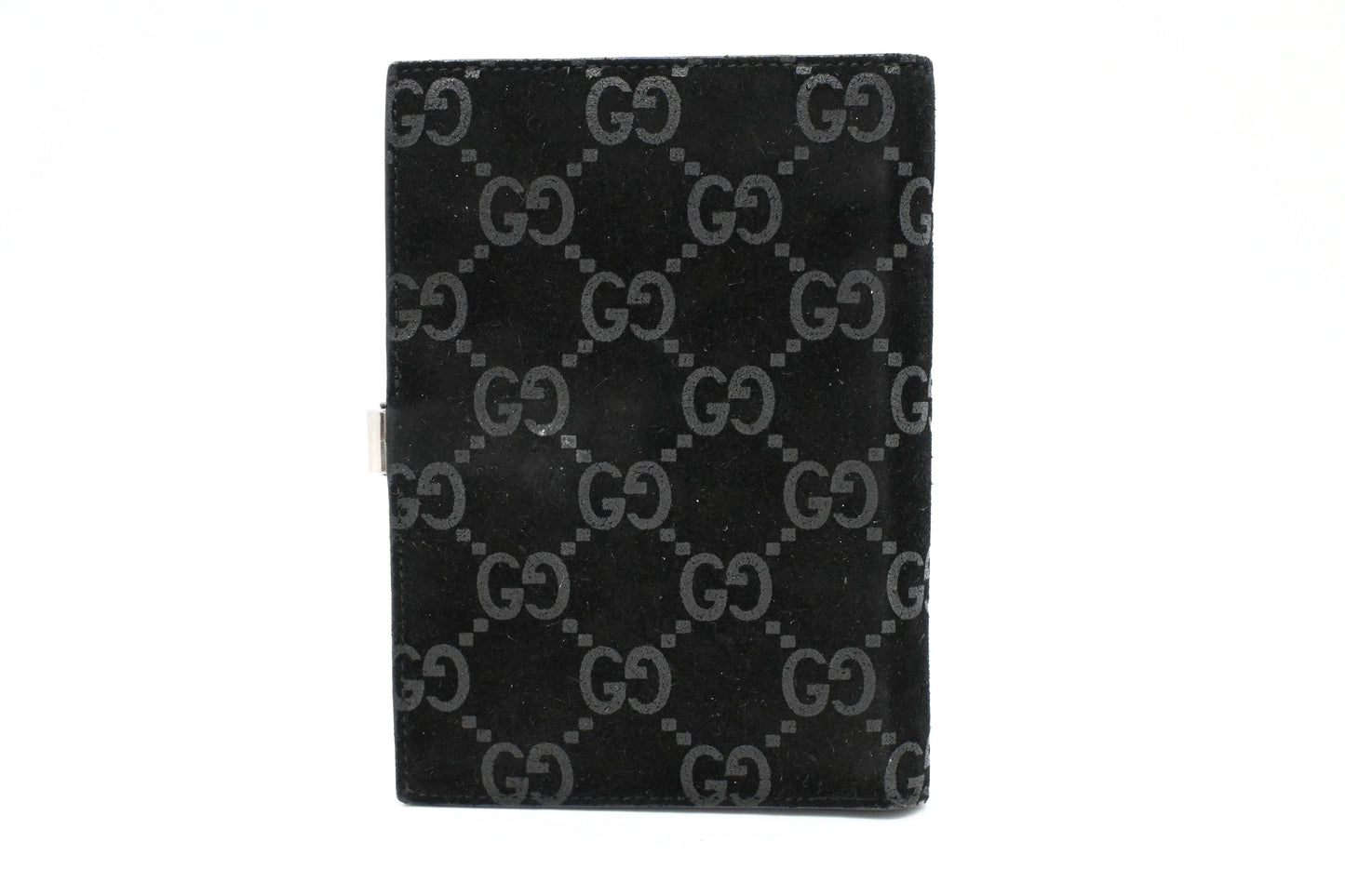 Gucci Agenda in Black Suede Leather