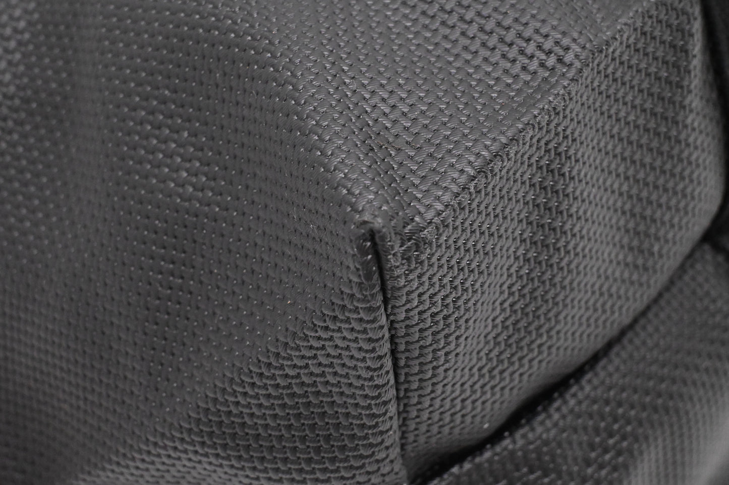 YSL Saint Laurent Large Tote in Black Coated Canvas