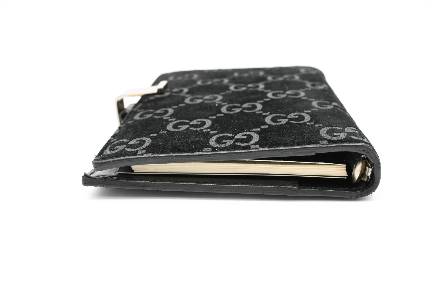 Gucci Agenda in Black Suede Leather