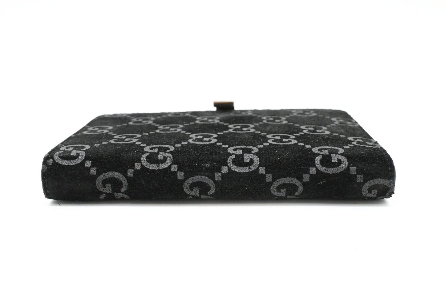 Gucci Agenda in Black Suede Leather