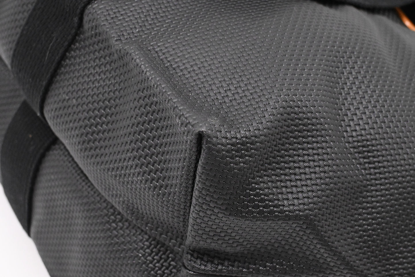 YSL Saint Laurent Large Tote in Black Coated Canvas