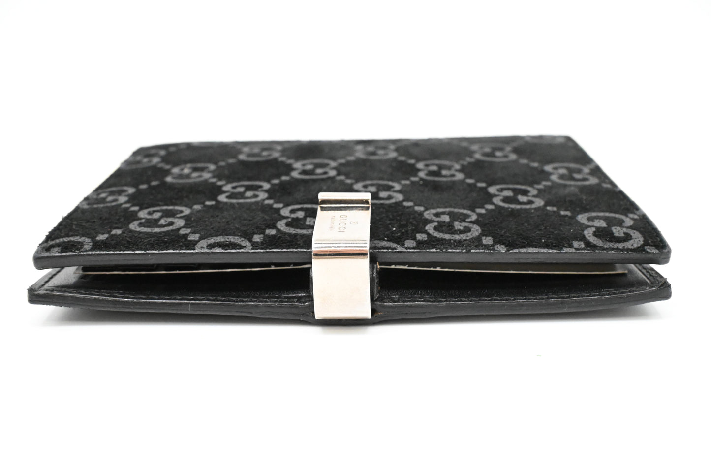 Gucci Agenda in Black Suede Leather