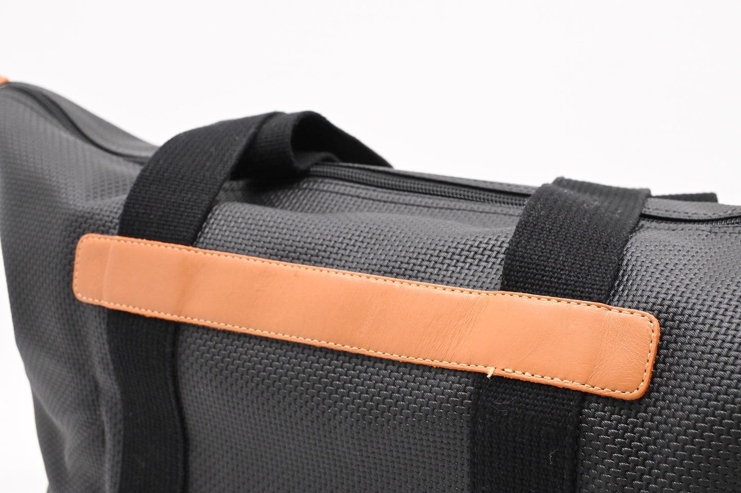 YSL Saint Laurent Large Tote in Black Coated Canvas