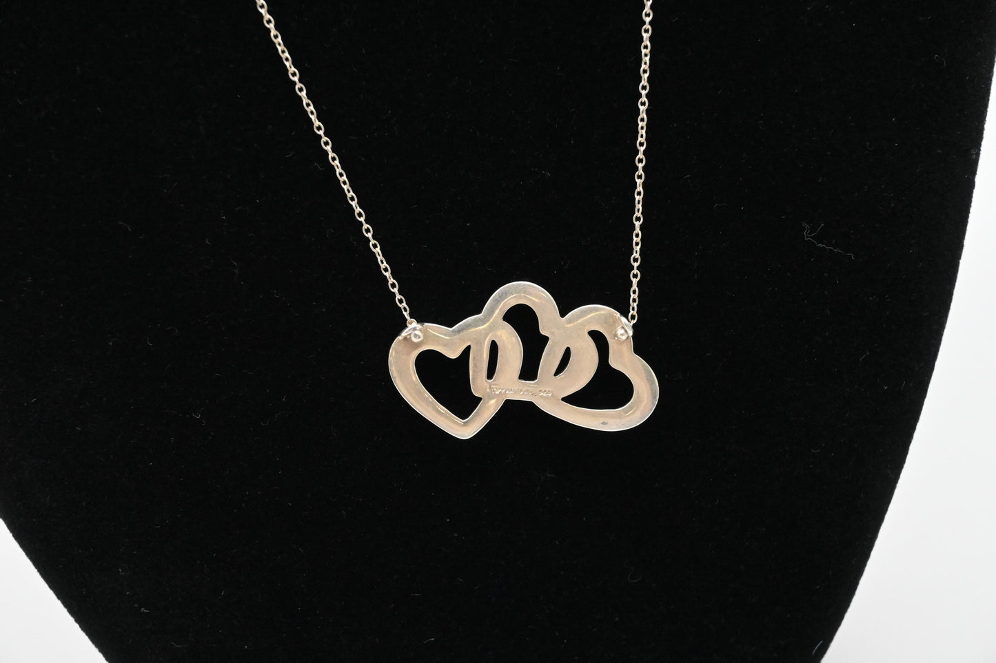 Tiffany & Co. Triple Heart Necklace in Sterling Silver