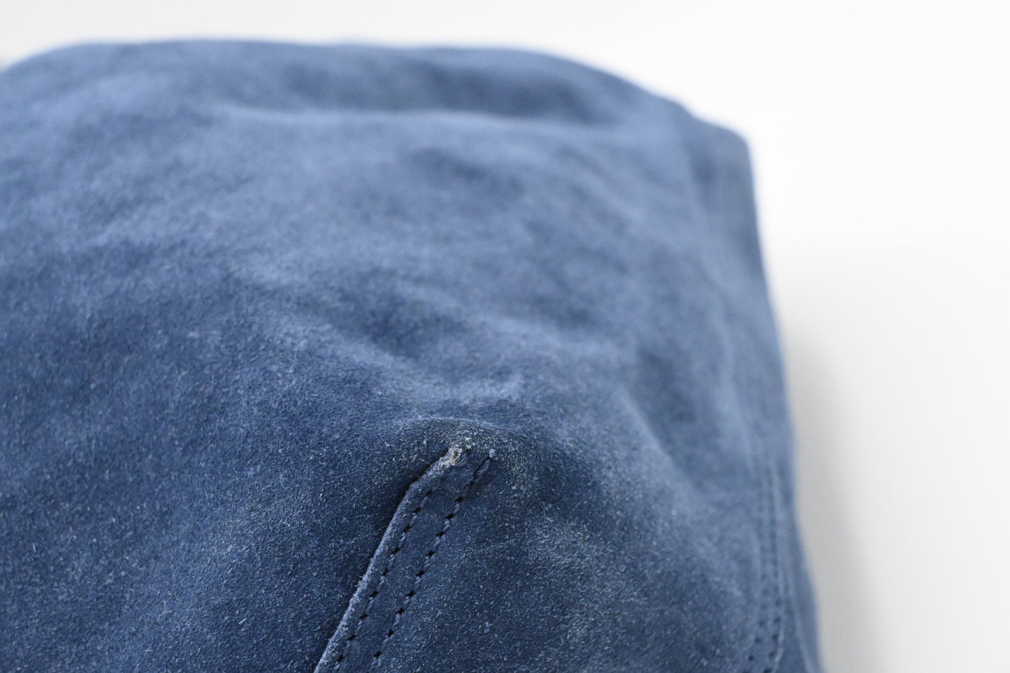 Tiffany & Co. Large Reversible Tote in Navy Blue Leather