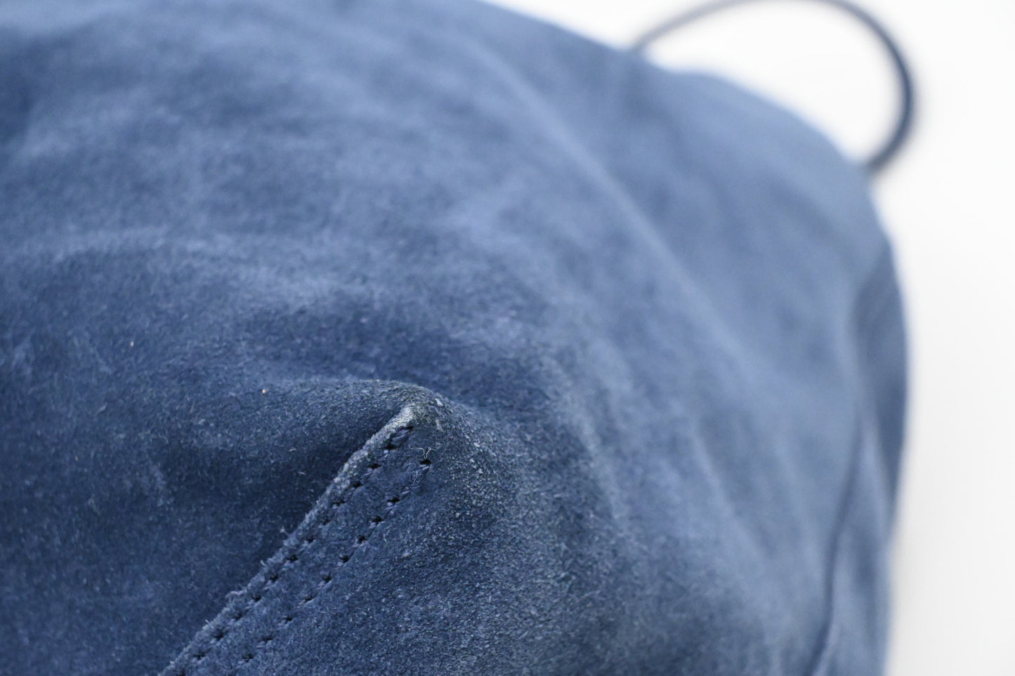 Tiffany & Co. Large Reversible Tote in Navy Blue Leather