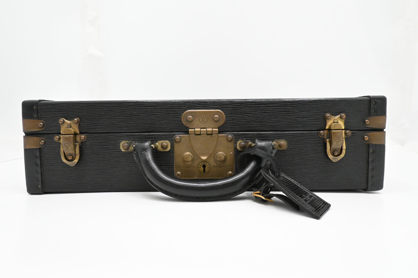Louis Vuitton President Briefcase in Black Epi Leather