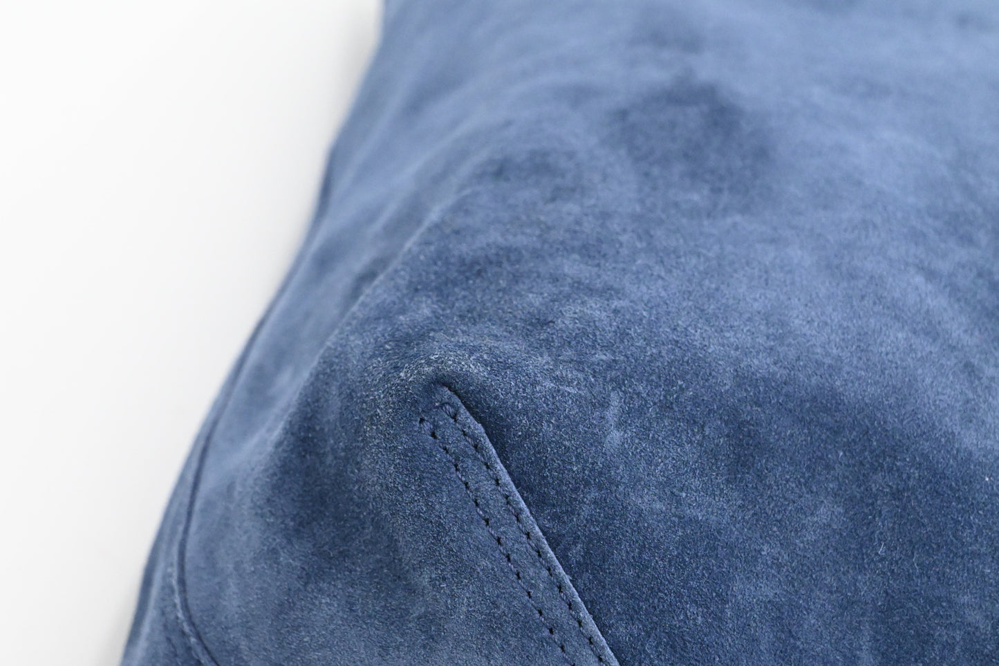 Tiffany & Co. Large Reversible Tote in Navy Blue Leather