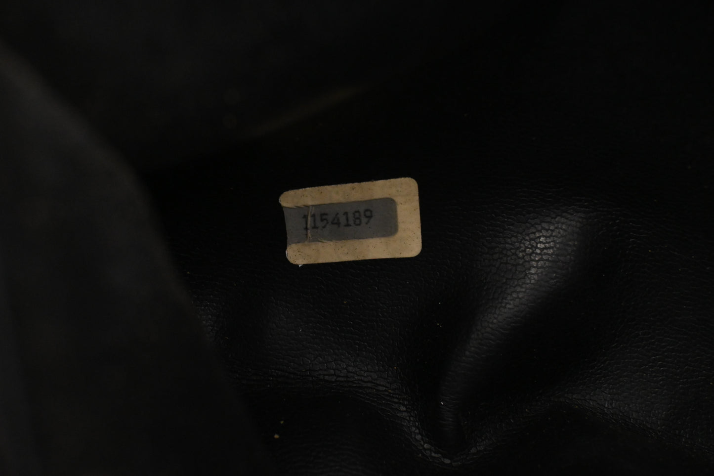 Chanel Shoulder Bag in Black Mattelassé Leather