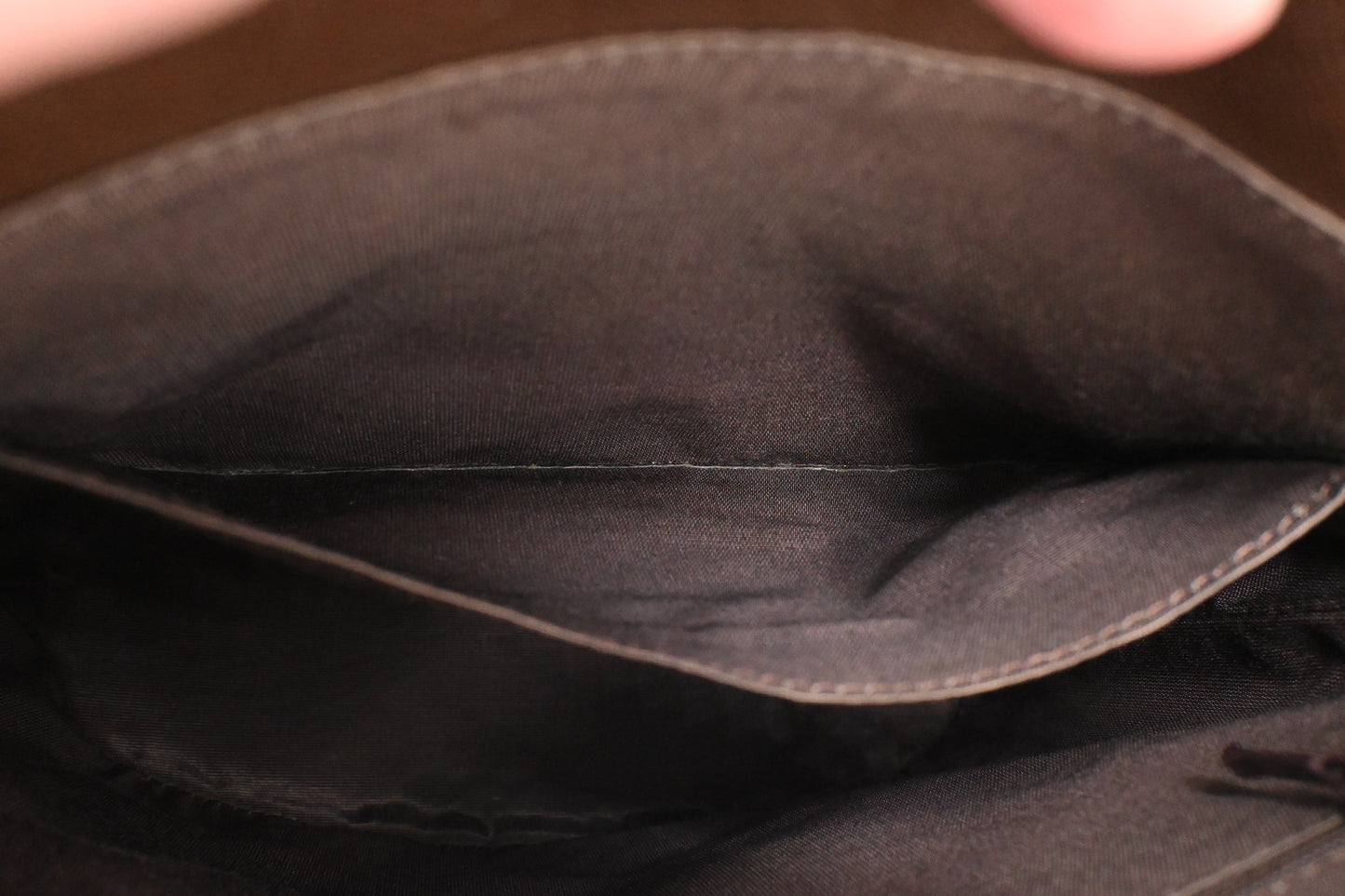 Burberry Bucket Shoulder Bag in Beige Checked Canvas