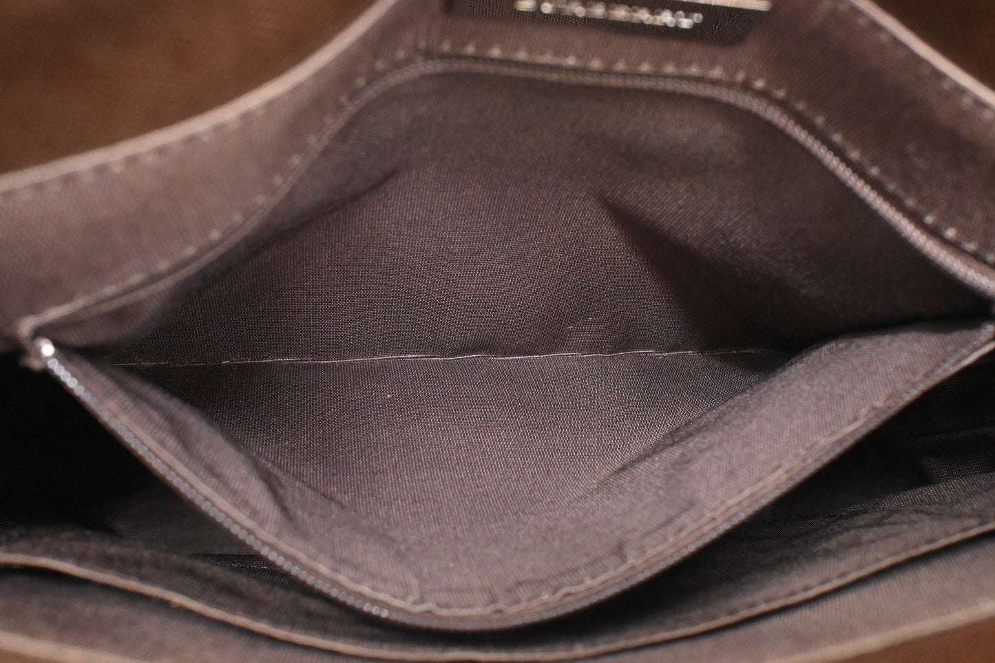 Burberry Bucket Shoulder Bag in Beige Checked Canvas