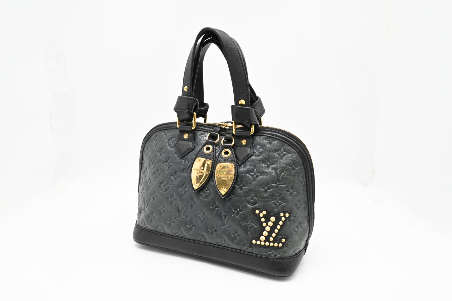 Louis Vuitton Double Jeu Neo Alma in Dark Green Empreinte Leather