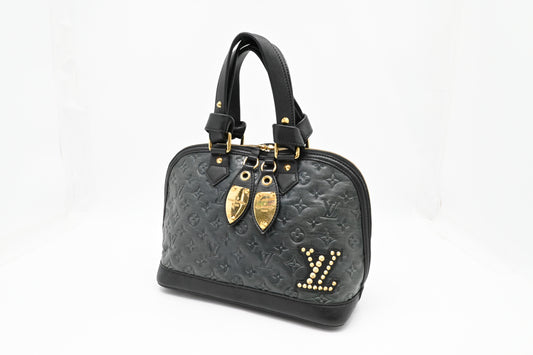 Louis Vuitton Double Jeu Neo Alma in Dark Green Empreinte Leather