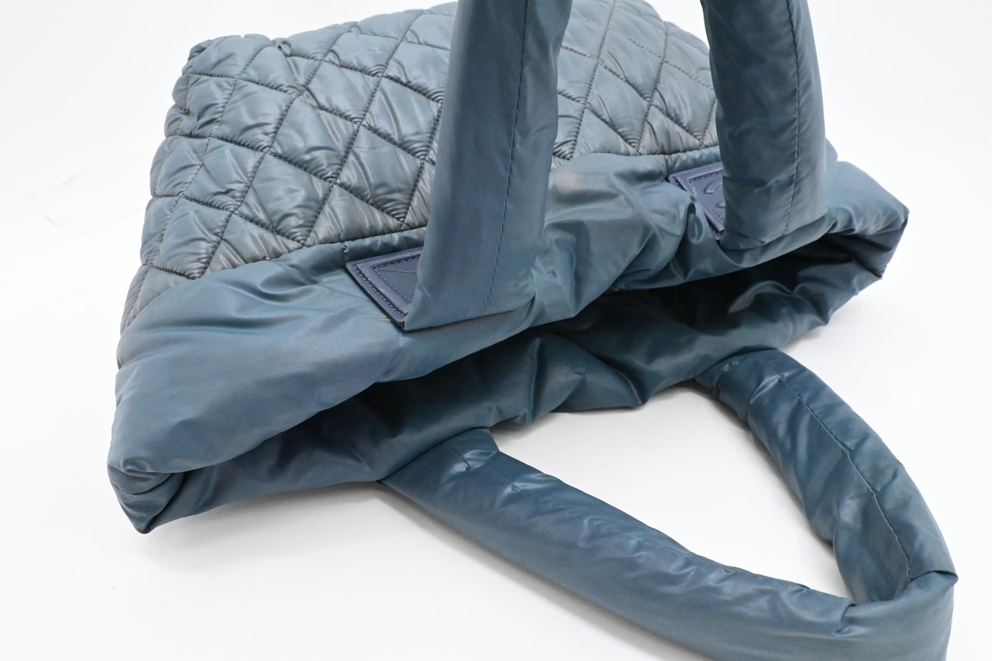 Chanel Cocoon Handbag in Blue Nylon