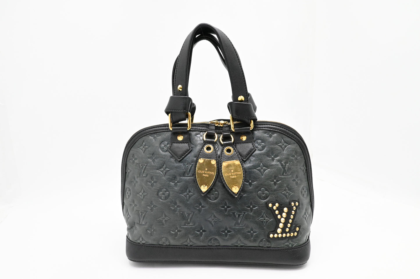 Louis Vuitton Double Jeu Neo Alma in Dark Green Empreinte Leather