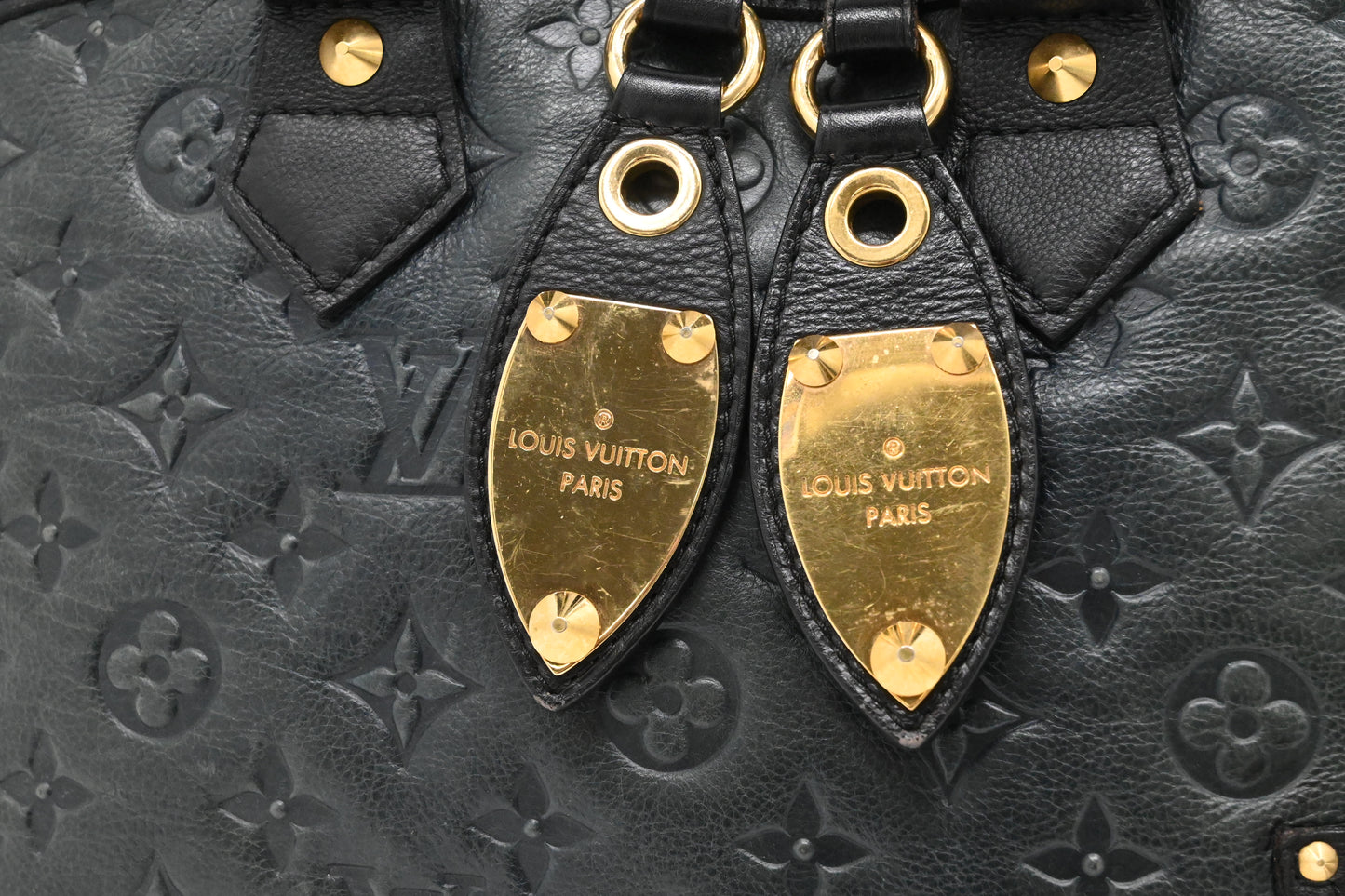 Louis Vuitton Double Jeu Neo Alma in Dark Green Empreinte Leather