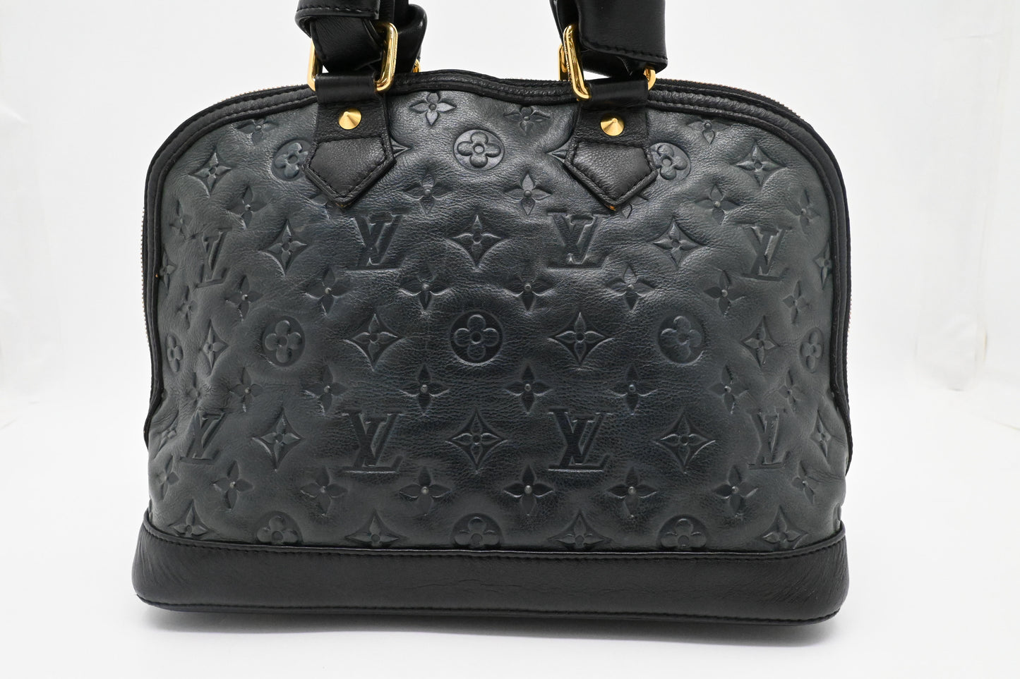 Louis Vuitton Double Jeu Neo Alma in Dark Green Empreinte Leather
