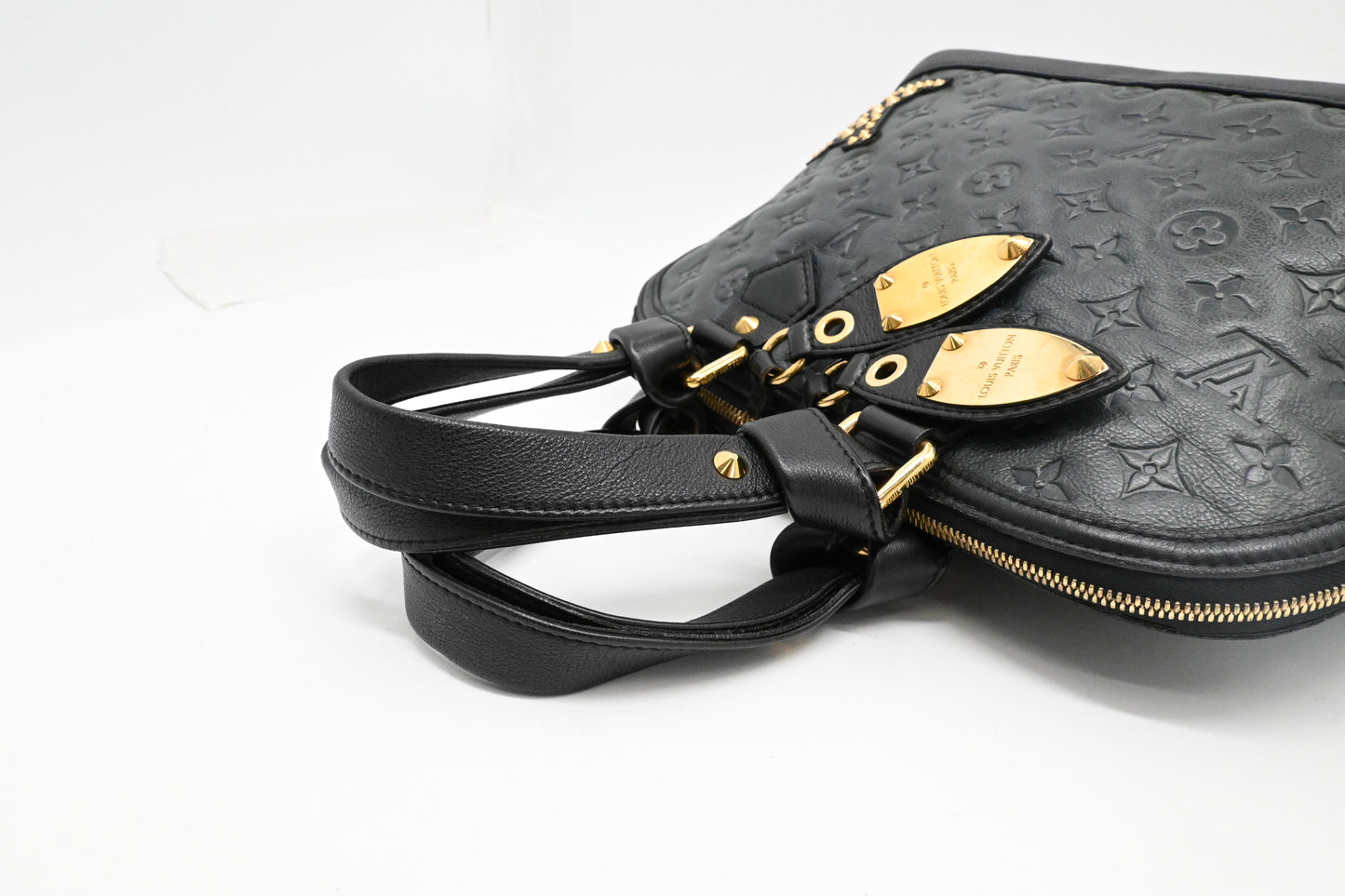 Louis Vuitton Double Jeu Neo Alma in Dark Green Empreinte Leather