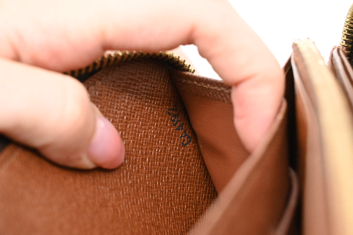 Louis Vuitton Zippy Wallet in Monogram Canvas