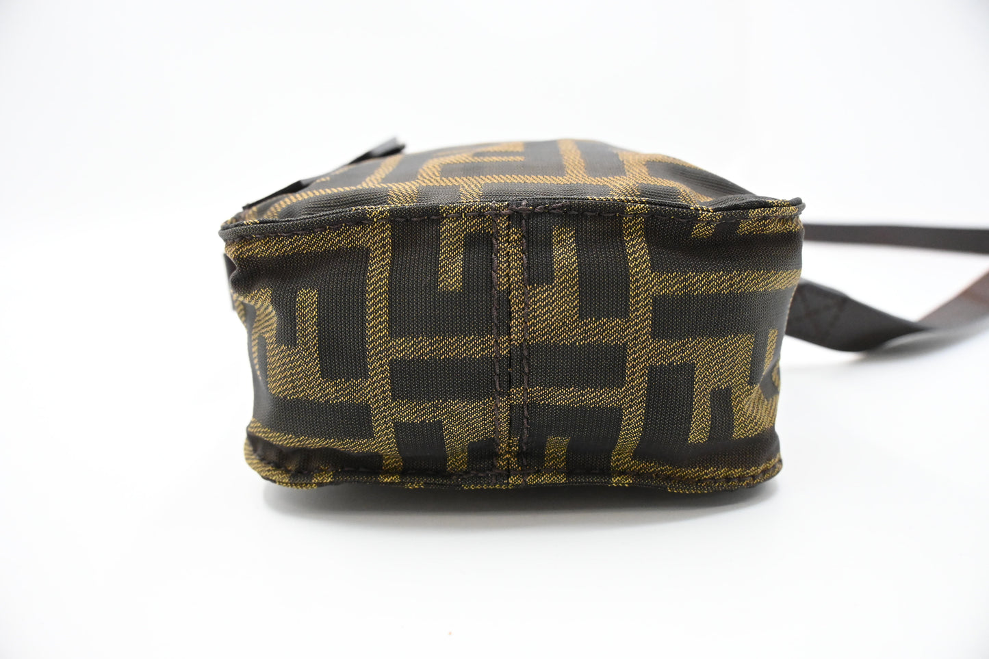 Fendi Mini Crossbody in Zucca Canvas
