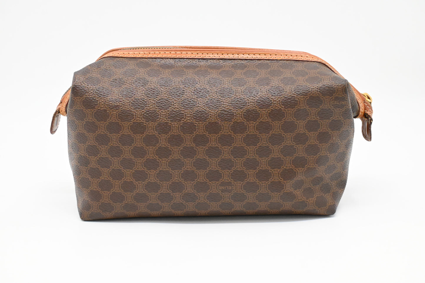 Celine Pouch in Macadam Canvas