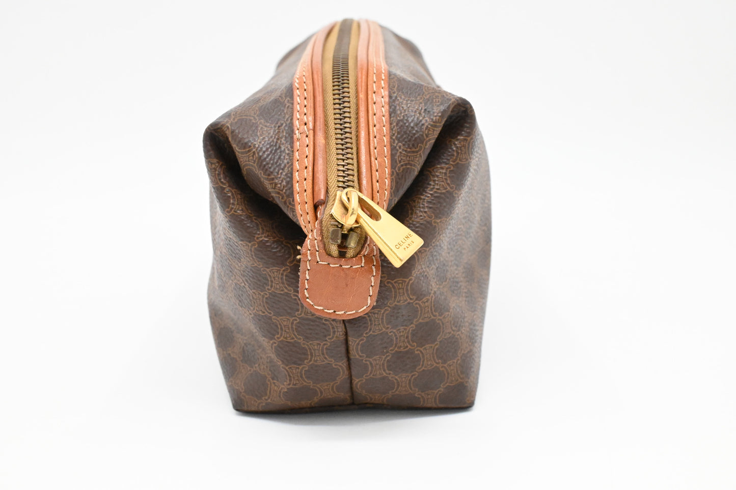 Celine Pouch in Macadam Canvas