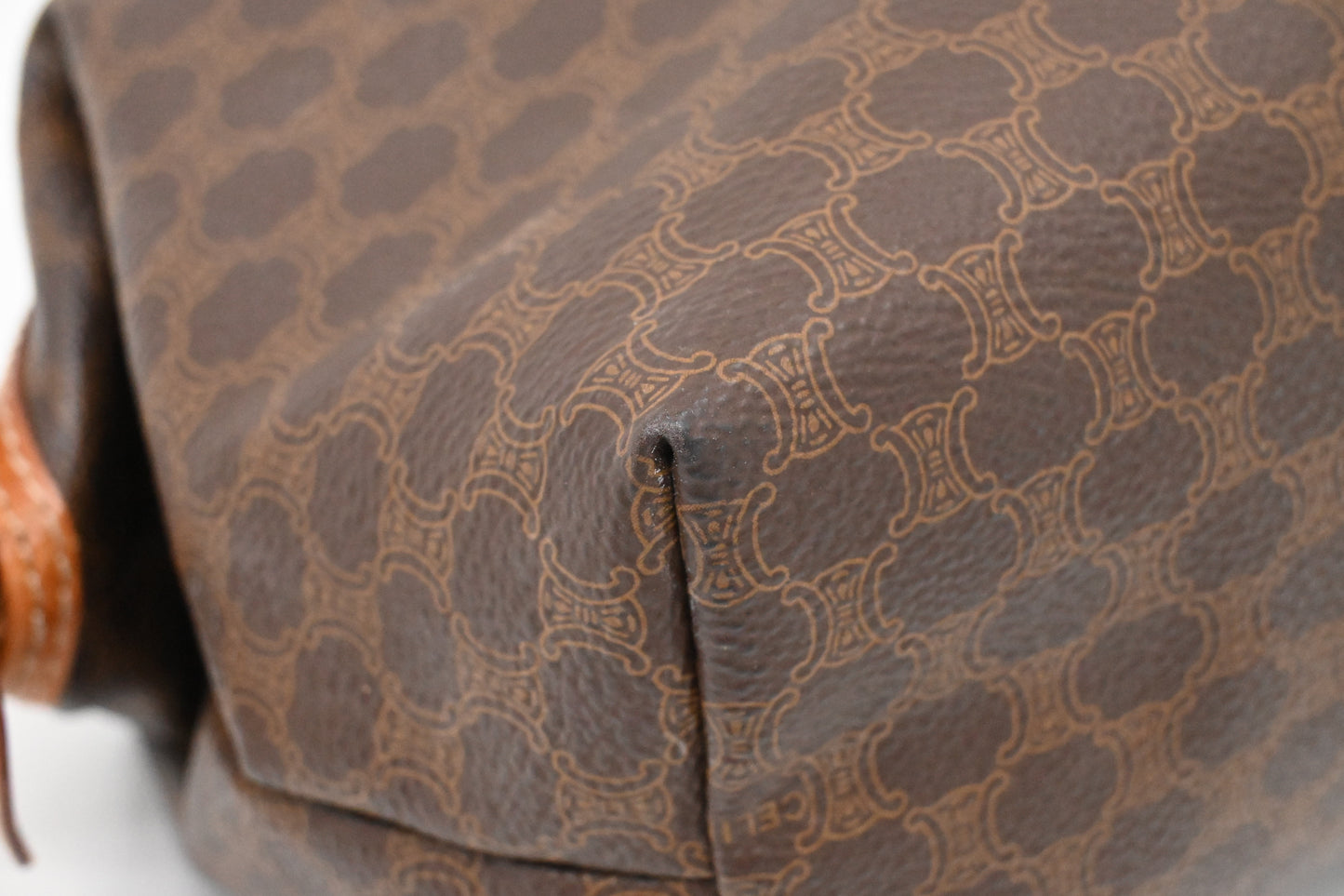Celine Pouch in Macadam Canvas
