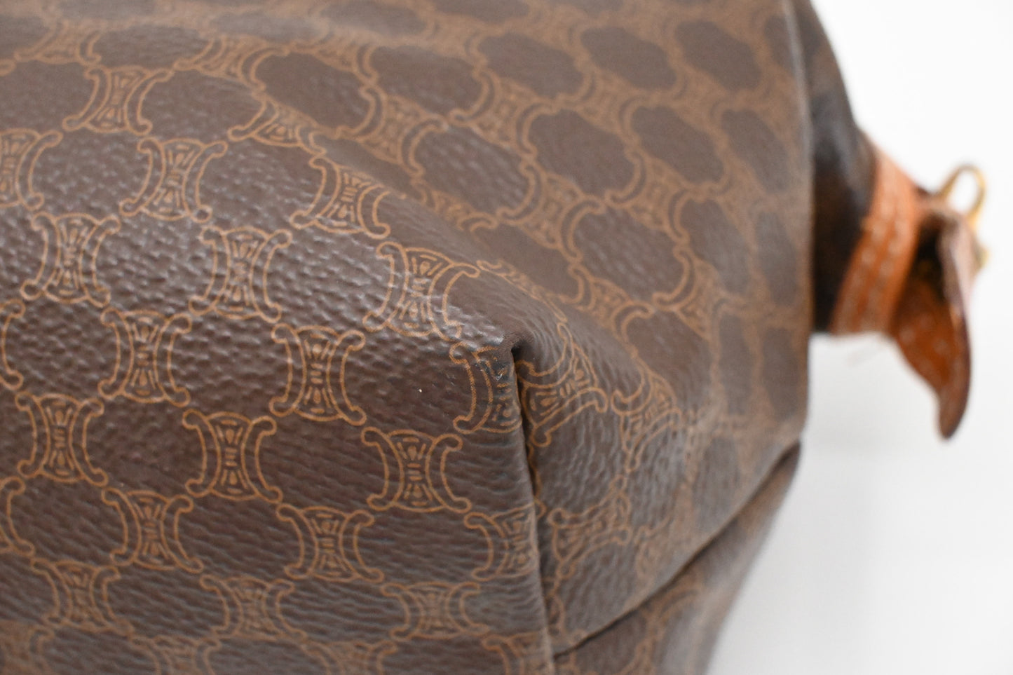 Celine Pouch in Macadam Canvas
