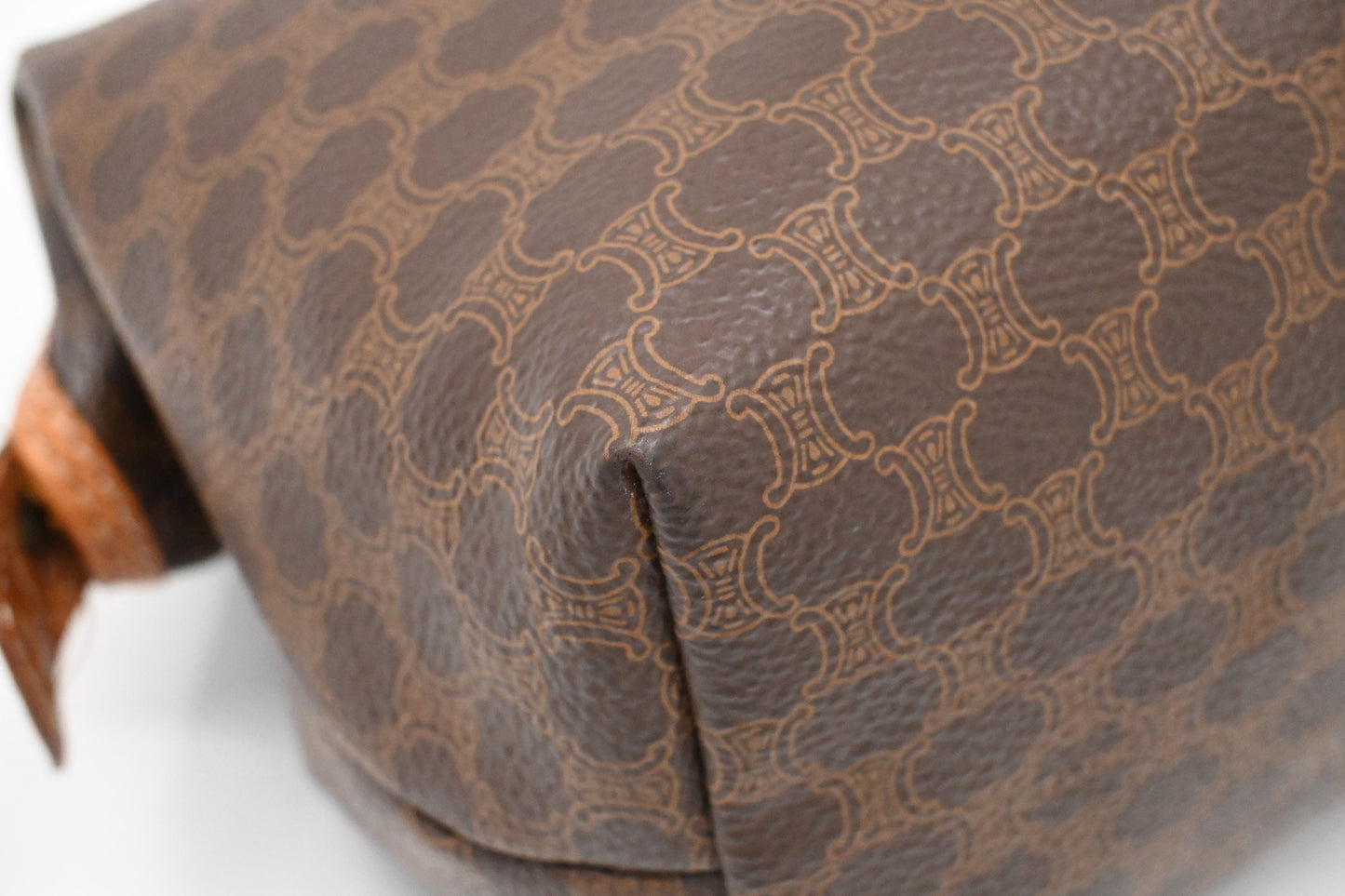 Celine Pouch in Macadam Canvas