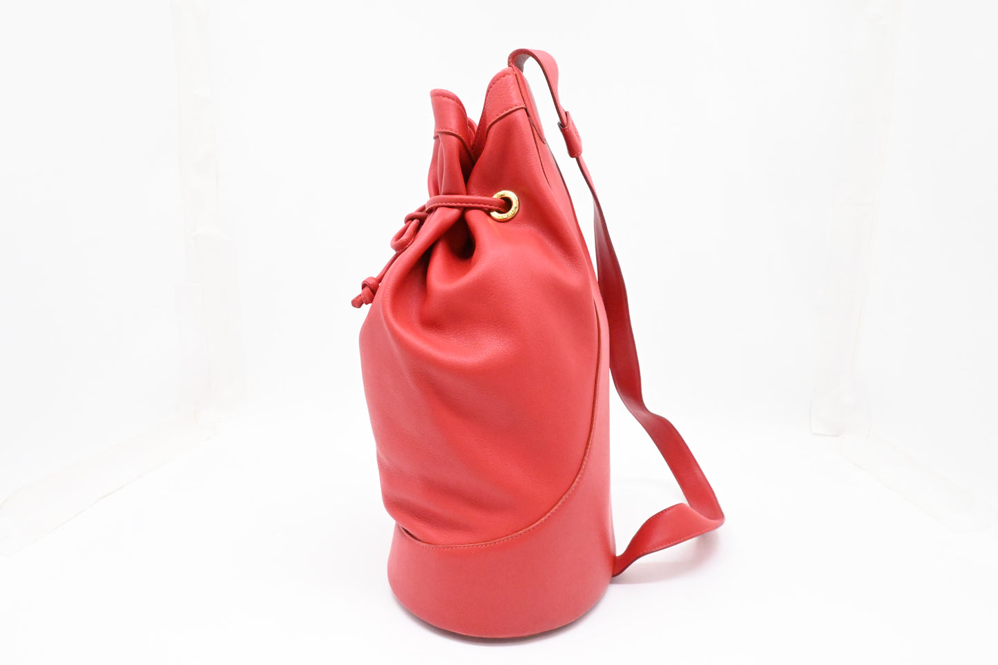 Loewe Shoulder Bag in Red Leather