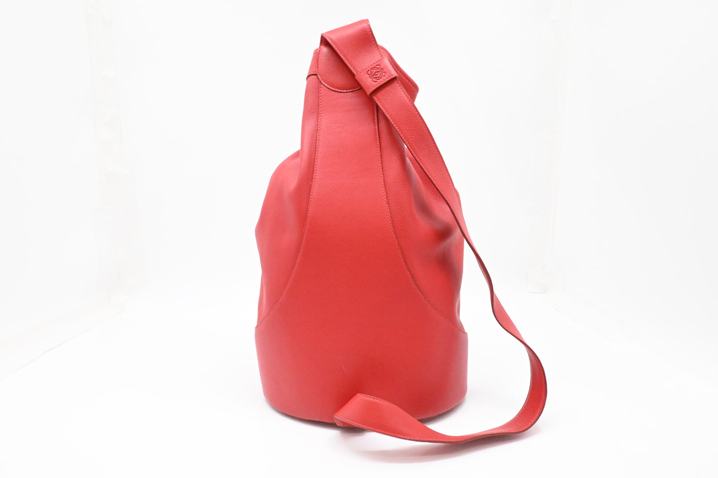Loewe Shoulder Bag in Red Leather