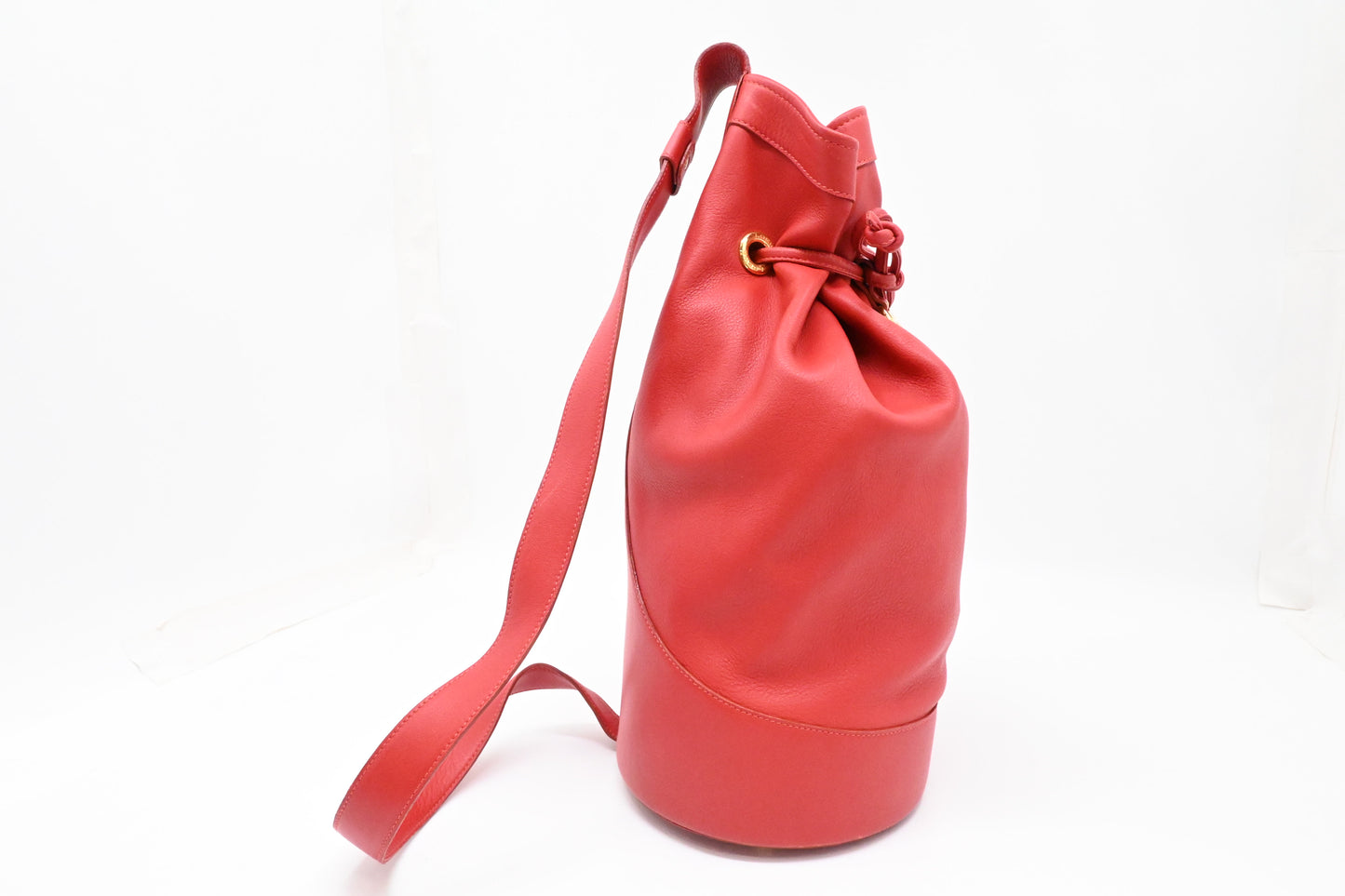 Loewe Shoulder Bag in Red Leather