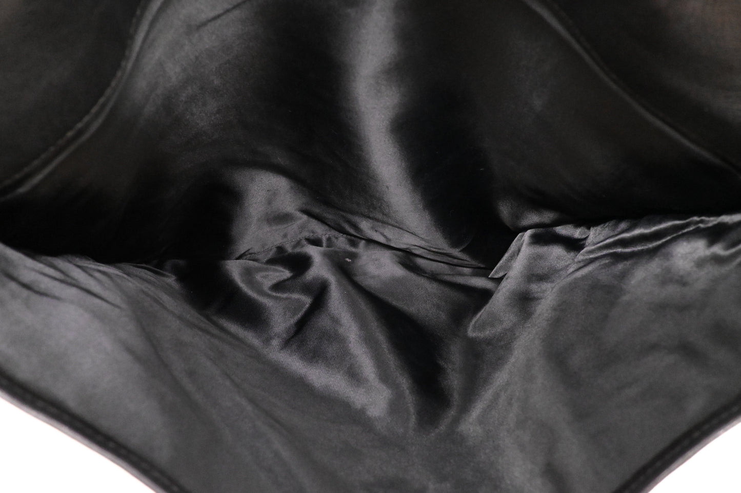 Chanel Large Chain Tote in Black Leather